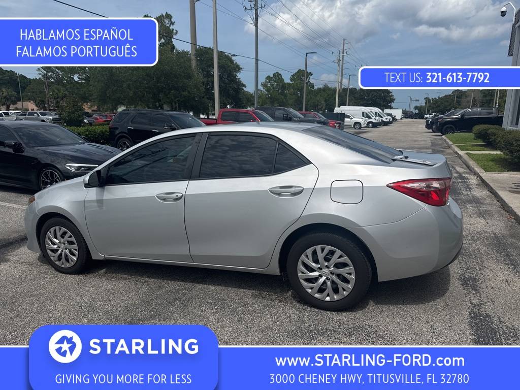 2019 Toyota Corolla LE — Sedan — 97,500 mi — Titusville, FL