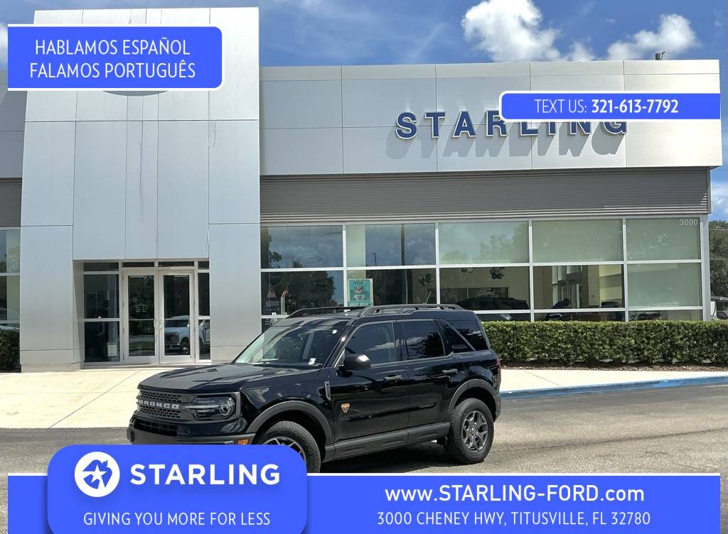 2023 Ford Bronco Sport Badlands — SUV — 4,209 mi — Titusville, FL
