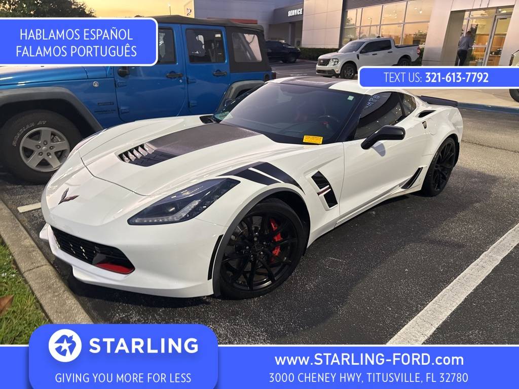 2017 Chevrolet Corvette Grand Sport 2LT — Coupe — 46,488 mi — Titusville, FL
