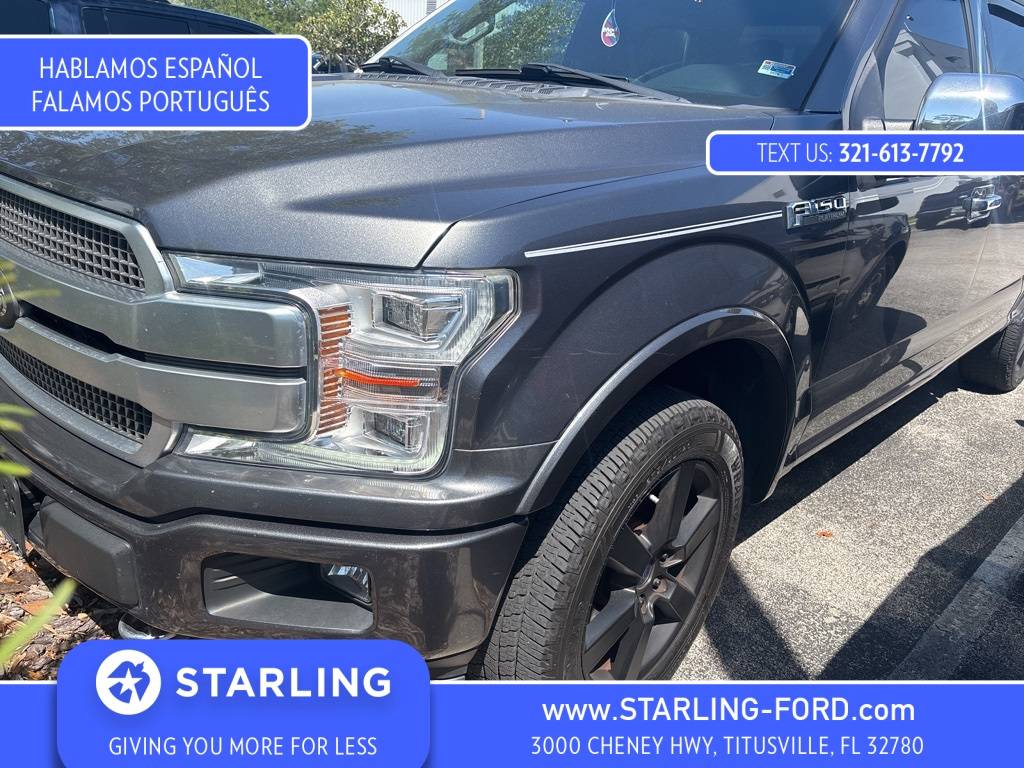 2019 Ford F-150 Platinum — Pickup Truck — 53,542 mi — Titusville, FL