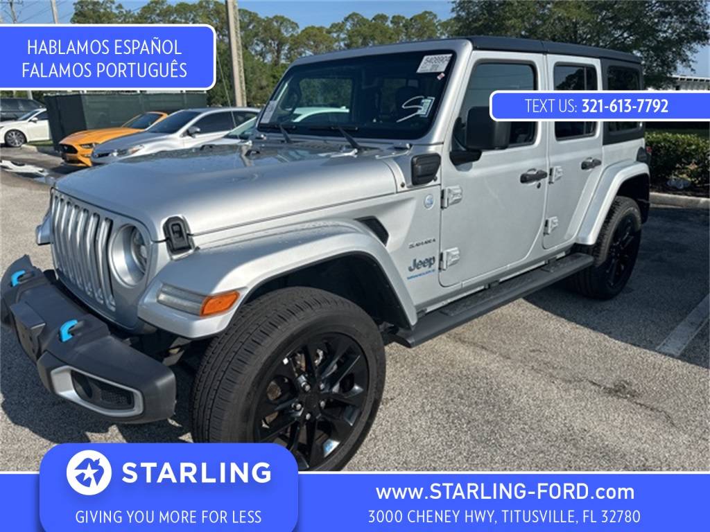 2023 Jeep Wrangler Sahara 4xe — SUV — 39,670 mi — Titusville, FL