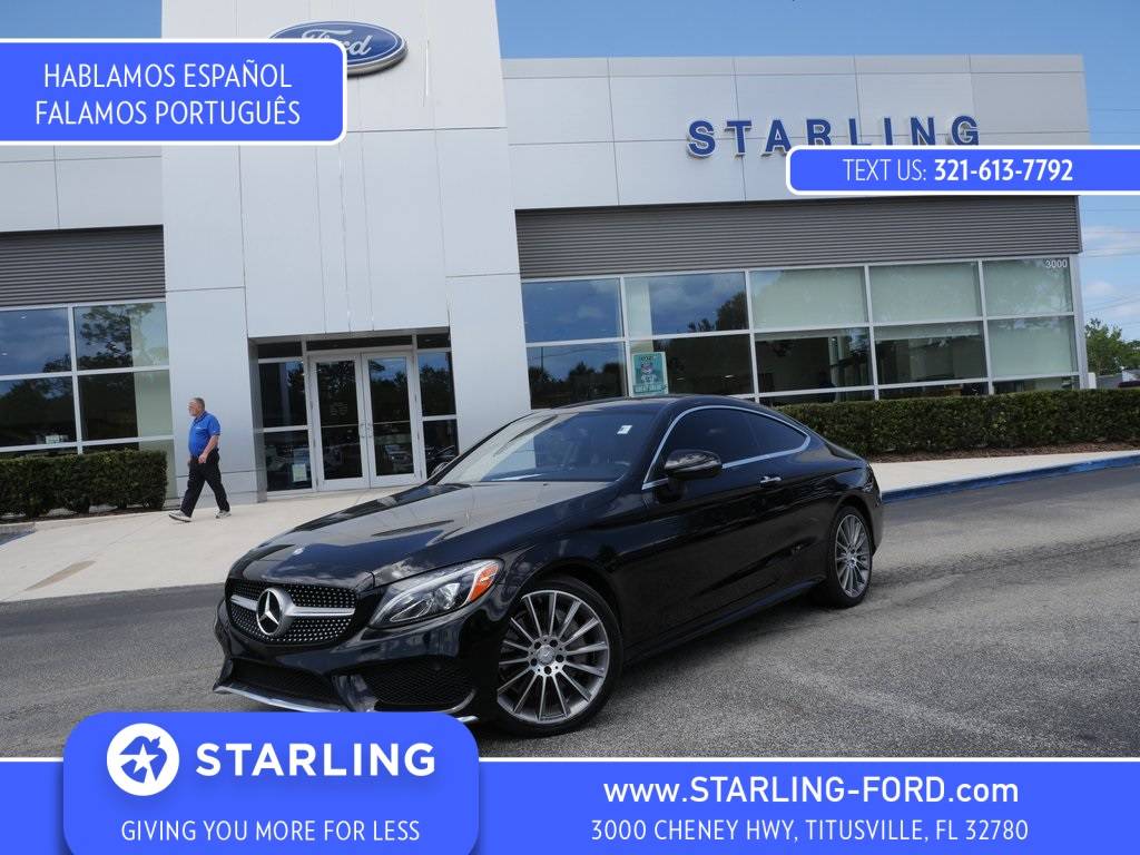 2017 Mercedes-Benz C-Class C 300 — Coupe — 92,336 mi — Titusville, FL