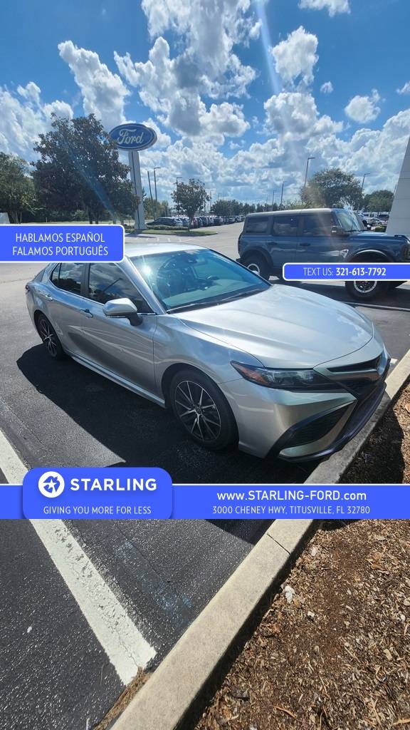 2022 Toyota Camry SE — Sedan — 21,809 mi — Titusville, FL