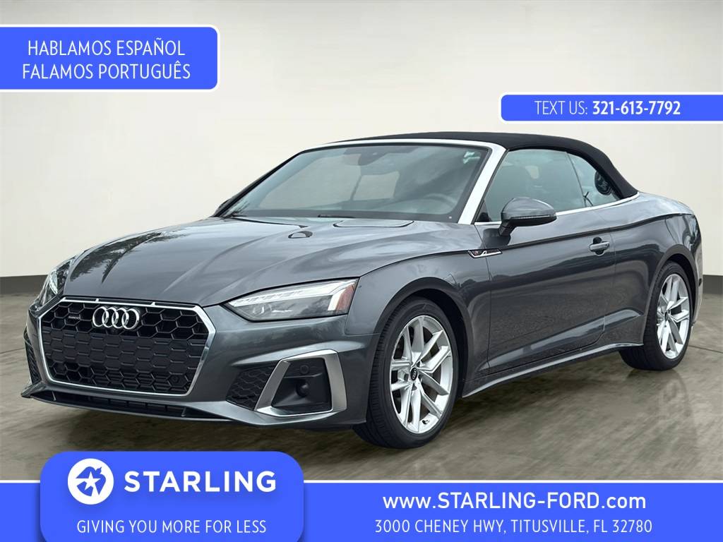 2023 Audi A5 Premium Plus — Convertible — 29,484 mi — Titusville, FL