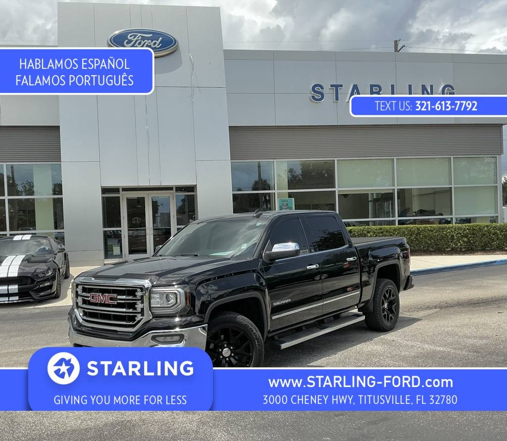 2018 GMC Sierra 1500 SLT — Pickup Truck — 90,787 mi — Titusville, FL