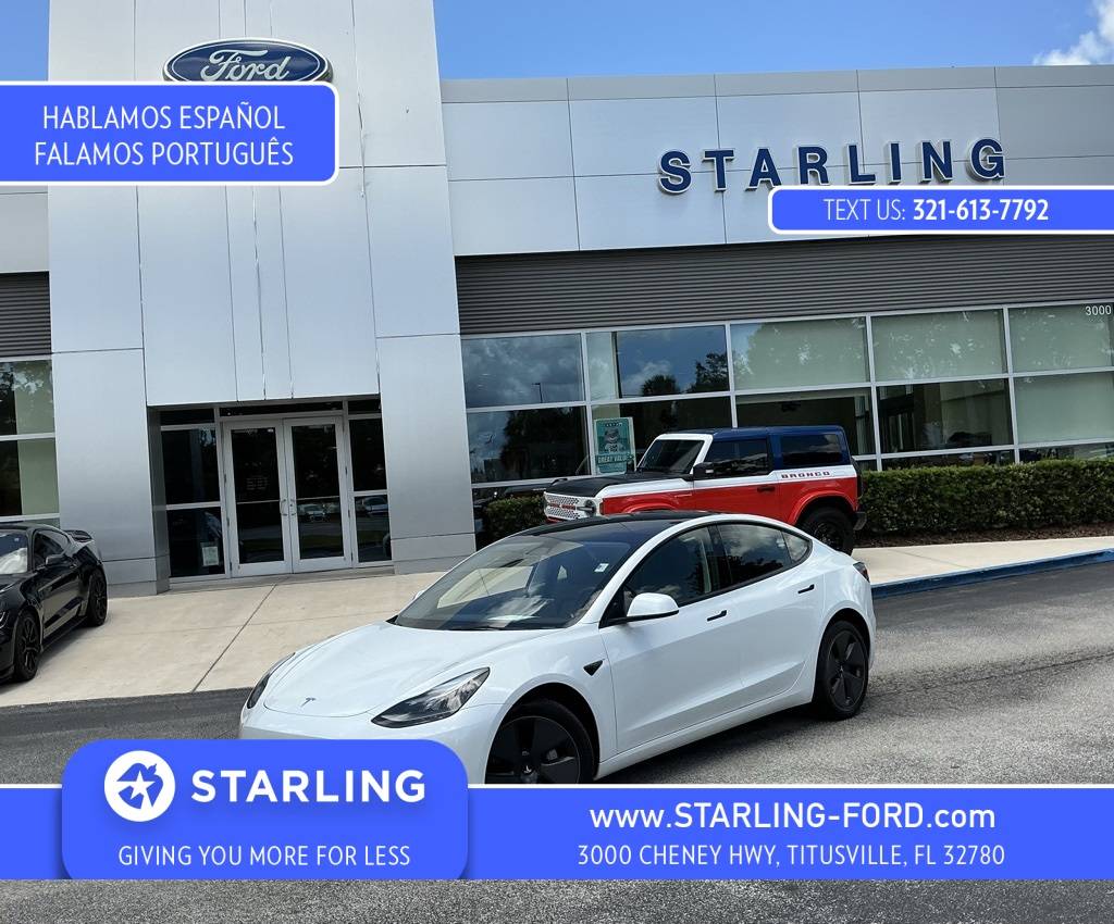 2023 Tesla Model 3 Model 3 — Sedan — 21,056 mi — Titusville, FL