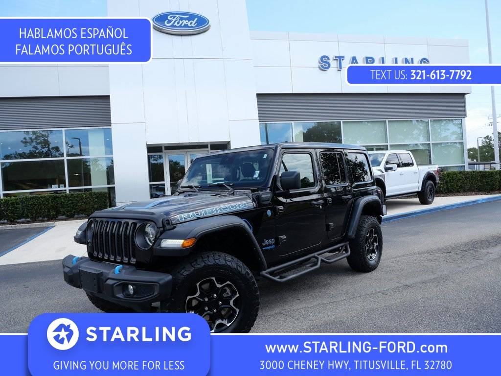 2021 Jeep Wrangler Rubicon 4xe — SUV — 28,518 mi — Titusville, FL