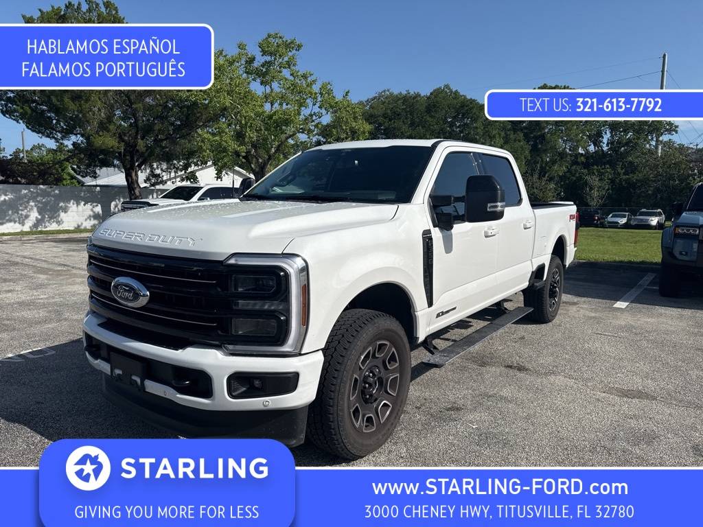 2025 Ford Super Duty F-350 Platinum — Pickup Truck — 1,600 mi — Titusville, FL
