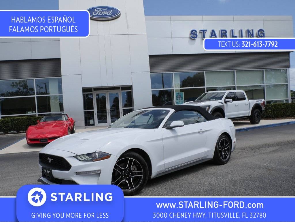 2022 Ford Mustang EcoBoost Premium — Convertible — 67,233 mi — Titusville, FL