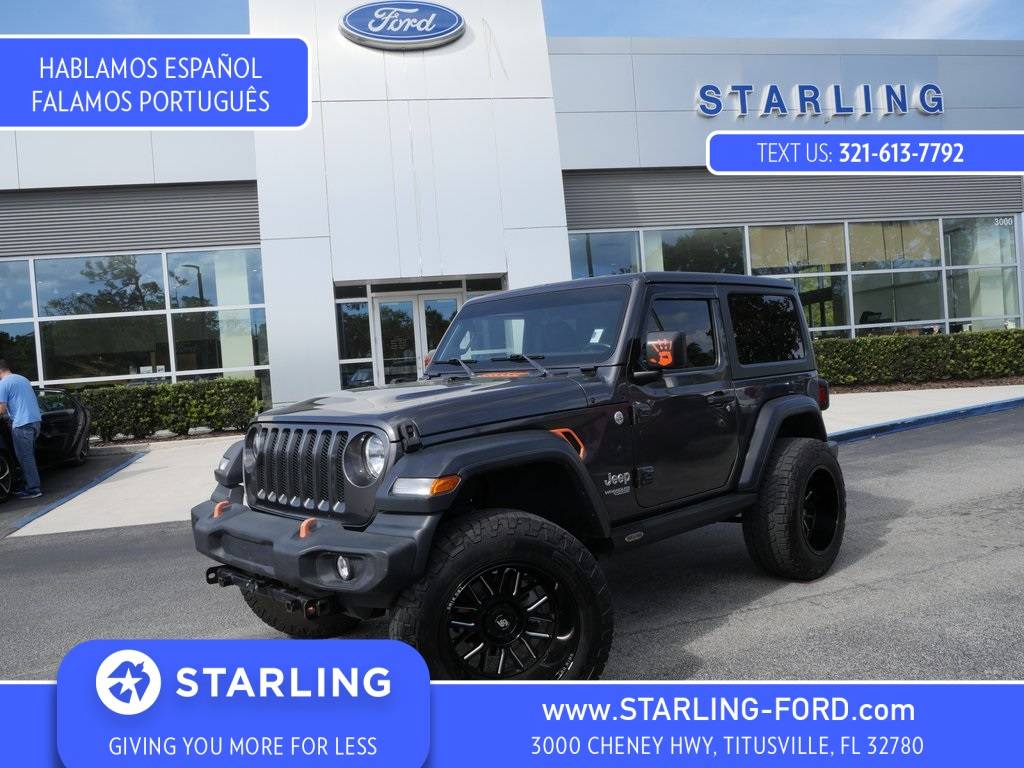2019 Jeep Wrangler Sport S — SUV — 67,226 mi — Titusville, FL