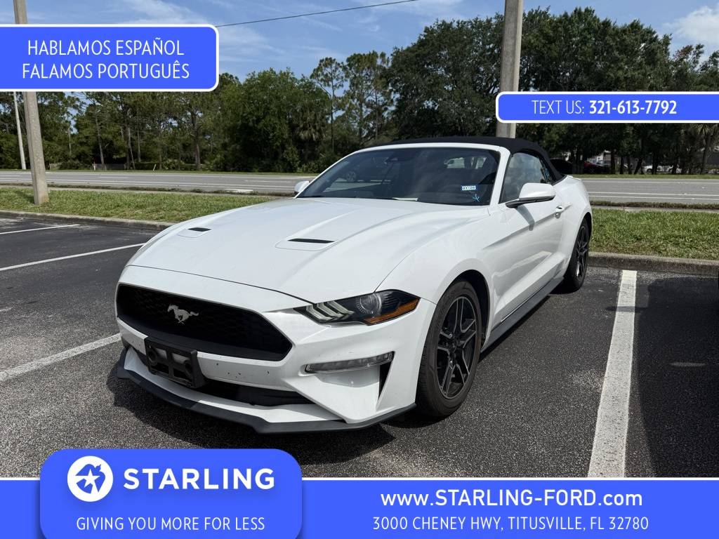 2022 Ford Mustang EcoBoost Premium — Convertible — 64,961 mi — Titusville, FL
