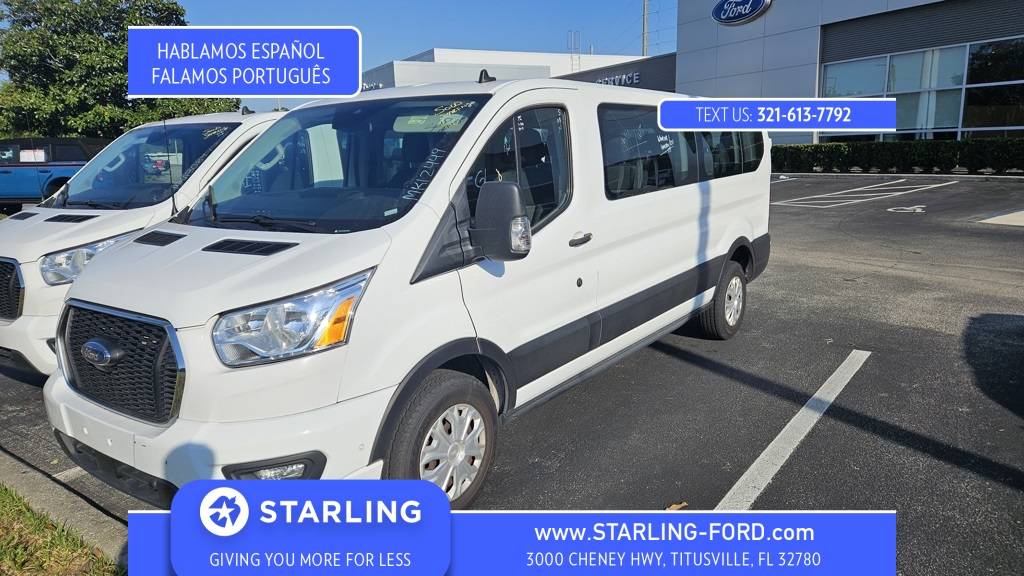 2021 Ford Transit Passenger Wagon T-350 XLT — Passenger Van — 90,526 mi — Titusville, FL