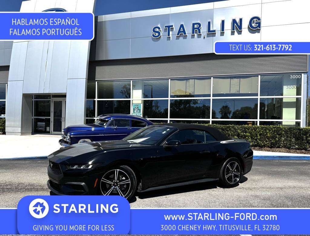 2024 Ford Mustang EcoBoost Premium — Convertible — 27,552 mi — Titusville, FL
