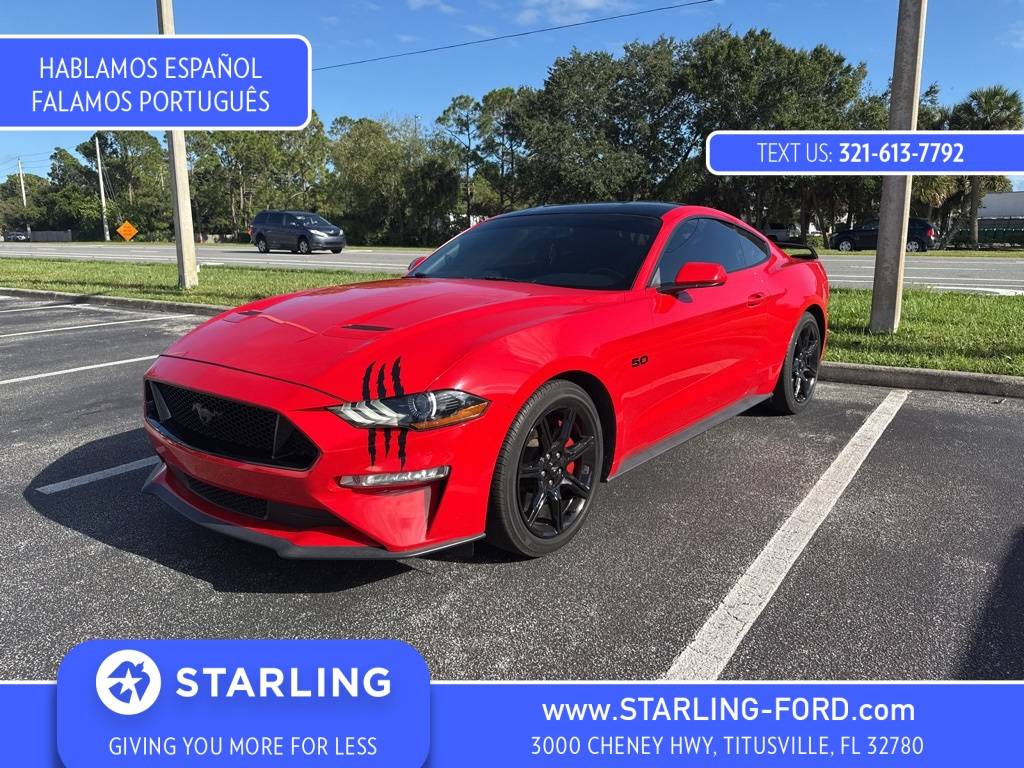 2019 Ford Mustang GT — Coupe — 29,573 mi — Titusville, FL