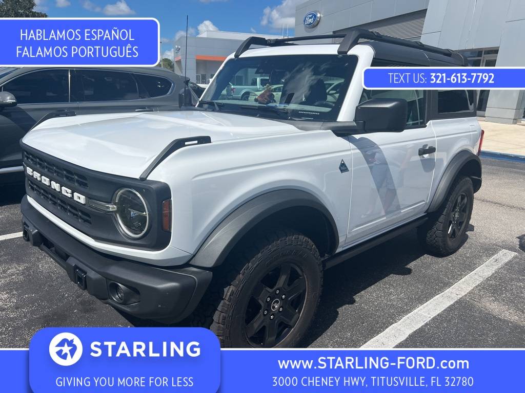2024 Ford Bronco Black Diamond — SUV — 3,320 mi — Titusville, FL
