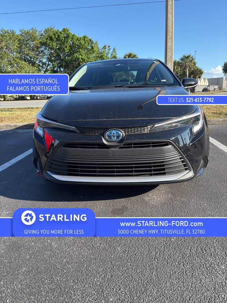 2024 Toyota Corolla Hybrid XLE — Sedan — 18,677 mi — Titusville, FL