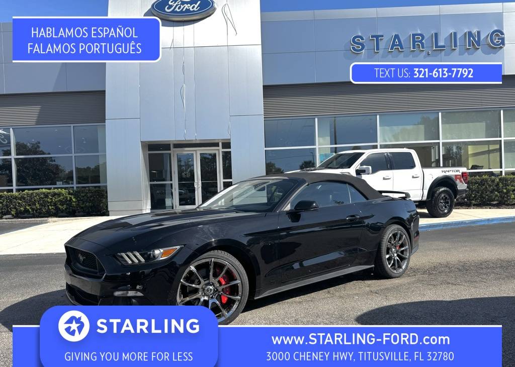 2017 Ford Mustang GT Premium — Convertible — 36,342 mi — Titusville, FL