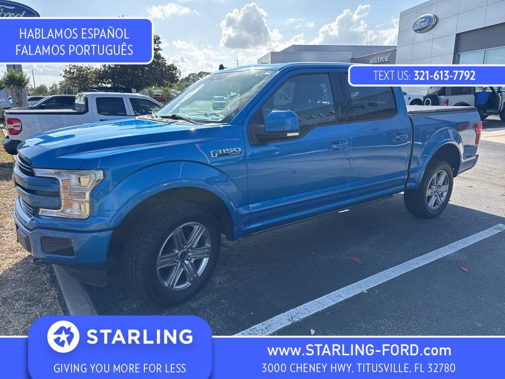 2019 Ford F-150 Lariat — Pickup Truck — 61,765 mi — Titusville, FL