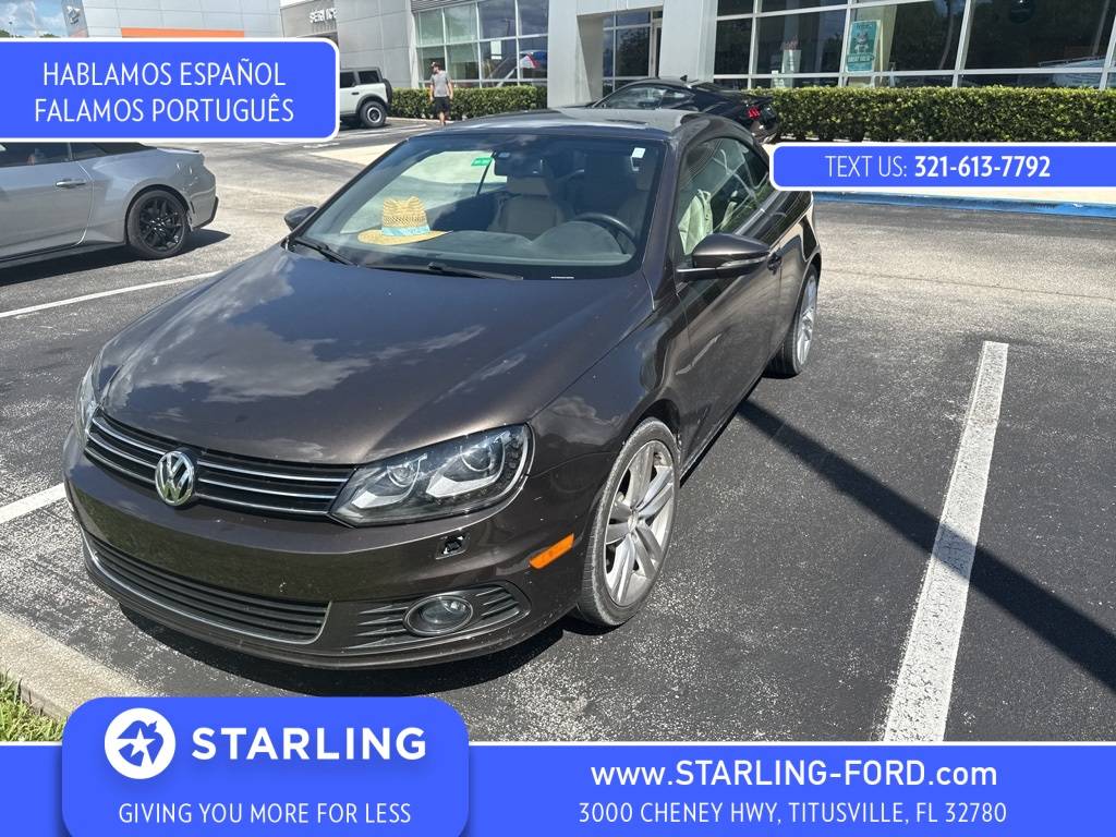 2015 Volkswagen Eos Executive — Convertible — 90,765 mi — Titusville, FL
