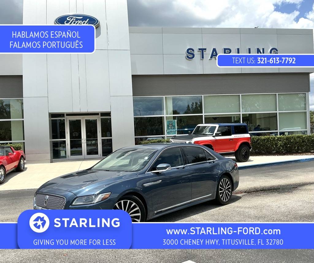 2019 Lincoln Continental Select — Sedan — 54,711 mi — Titusville, FL