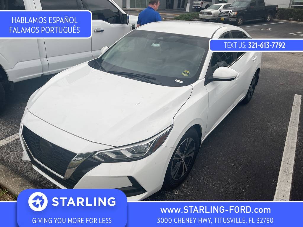 2022 Nissan Sentra SV — Sedan — 34,412 mi — Titusville, FL