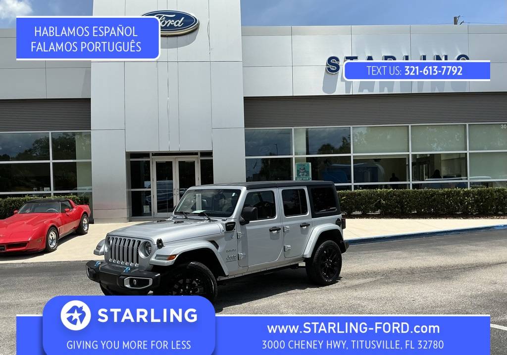 2023 Jeep Wrangler Sahara 4xe — SUV — 42,924 mi — Titusville, FL