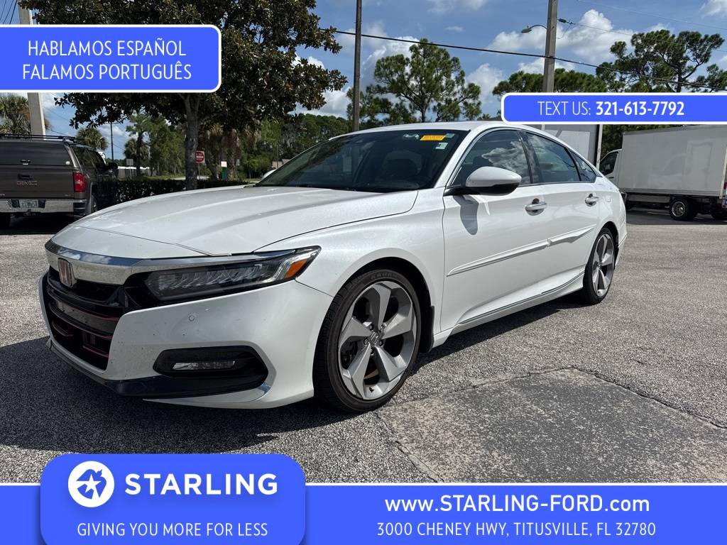 2019 Honda Accord Touring — Sedan — 57,459 mi — Titusville, FL
