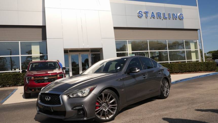 2018 INFINITI Q50 RED SPORT 400 — Sedan — 83,719 mi — Titusville, FL