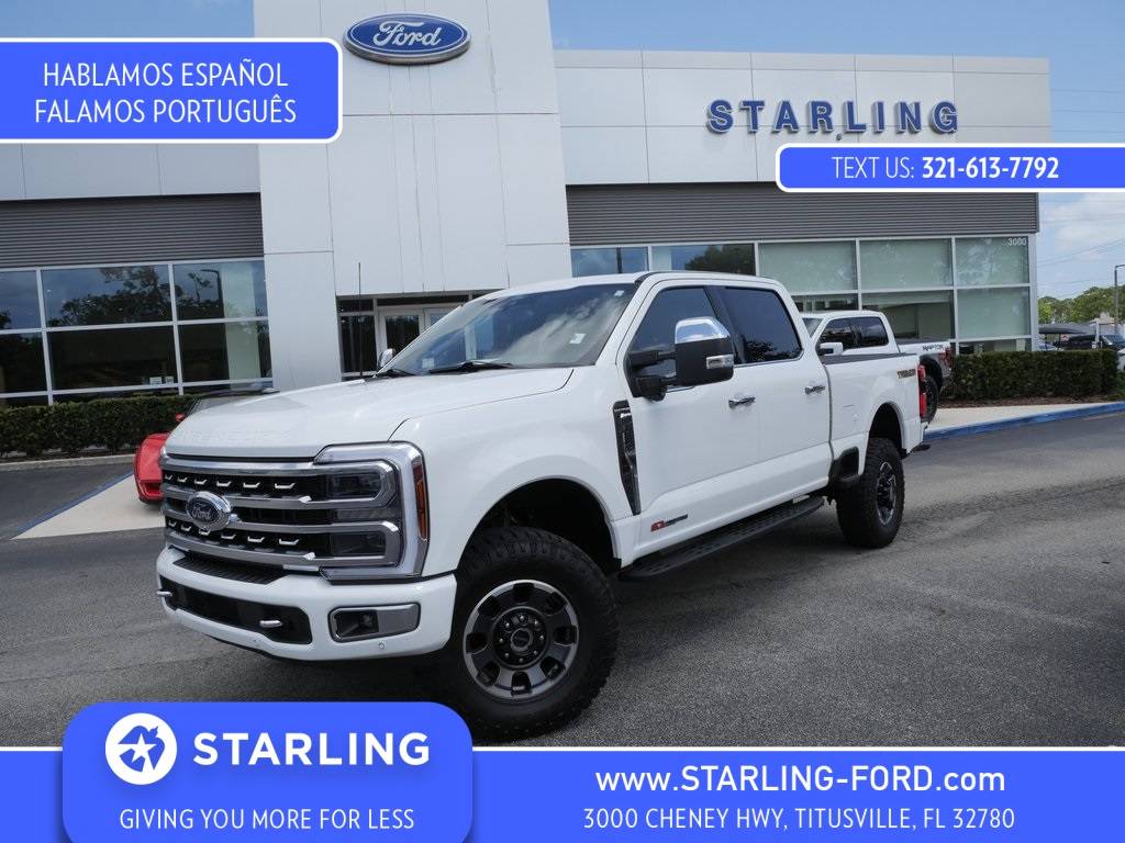 2024 Ford Super Duty F-350 Platinum — Pickup Truck — 24,000 mi — Titusville, FL