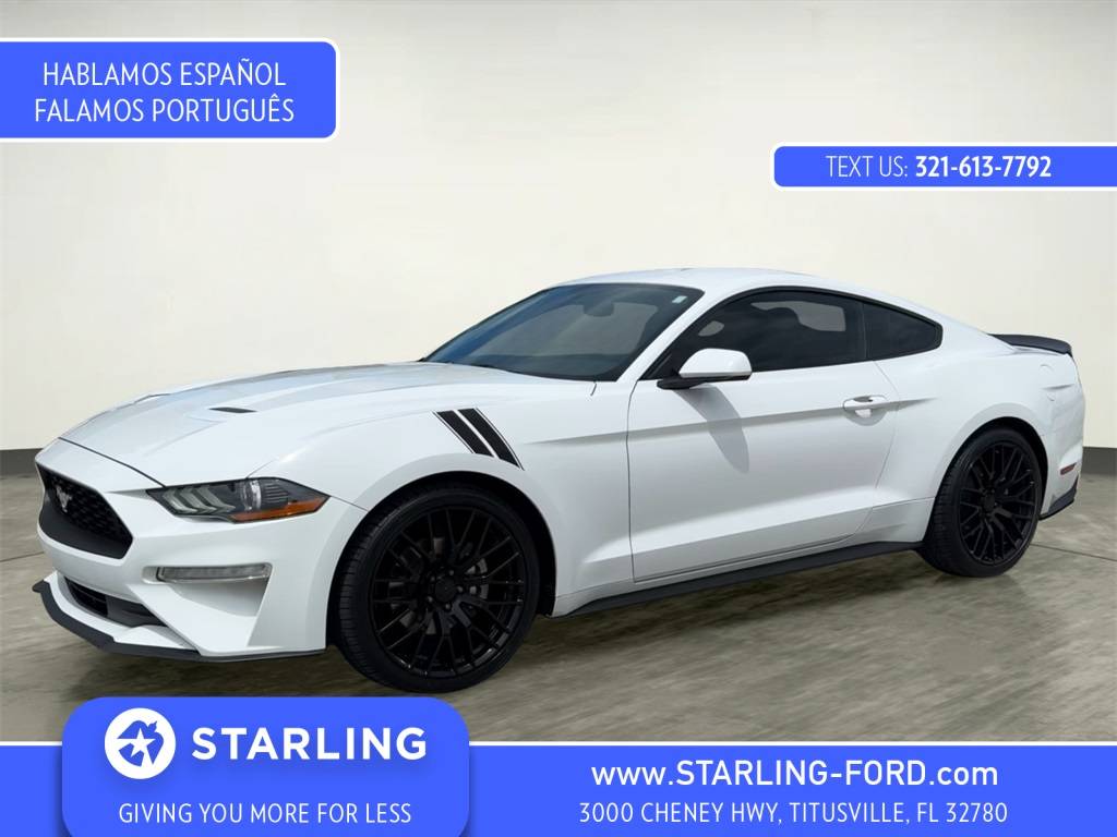 2019 Ford Mustang EcoBoost — Coupe — 81,113 mi — Titusville, FL