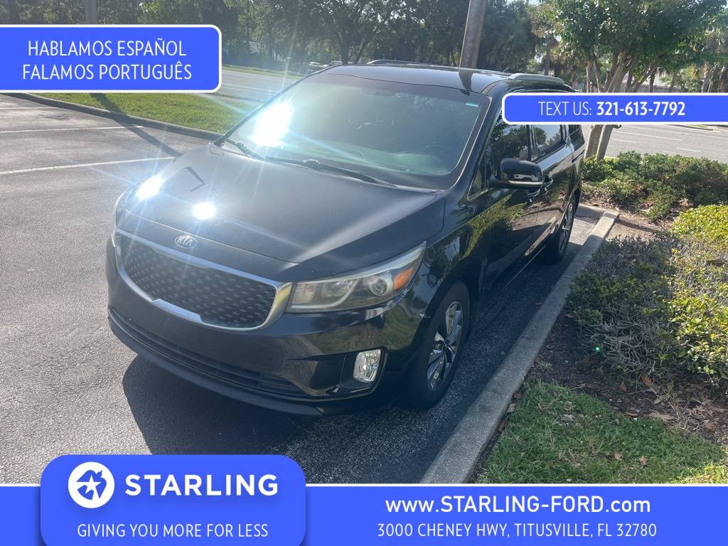 2015 Kia Sedona SX — Minivan — 110,718 mi — Titusville, FL