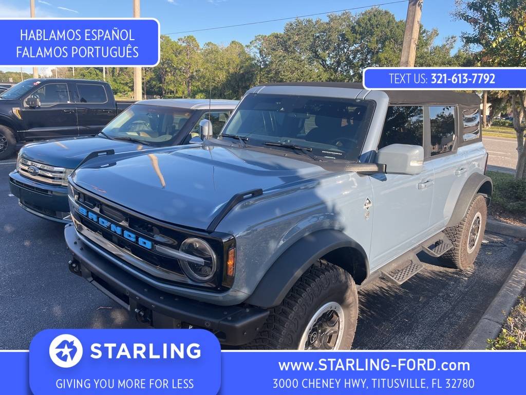 2023 Ford Bronco Outer Banks — SUV — 17,705 mi — Titusville, FL