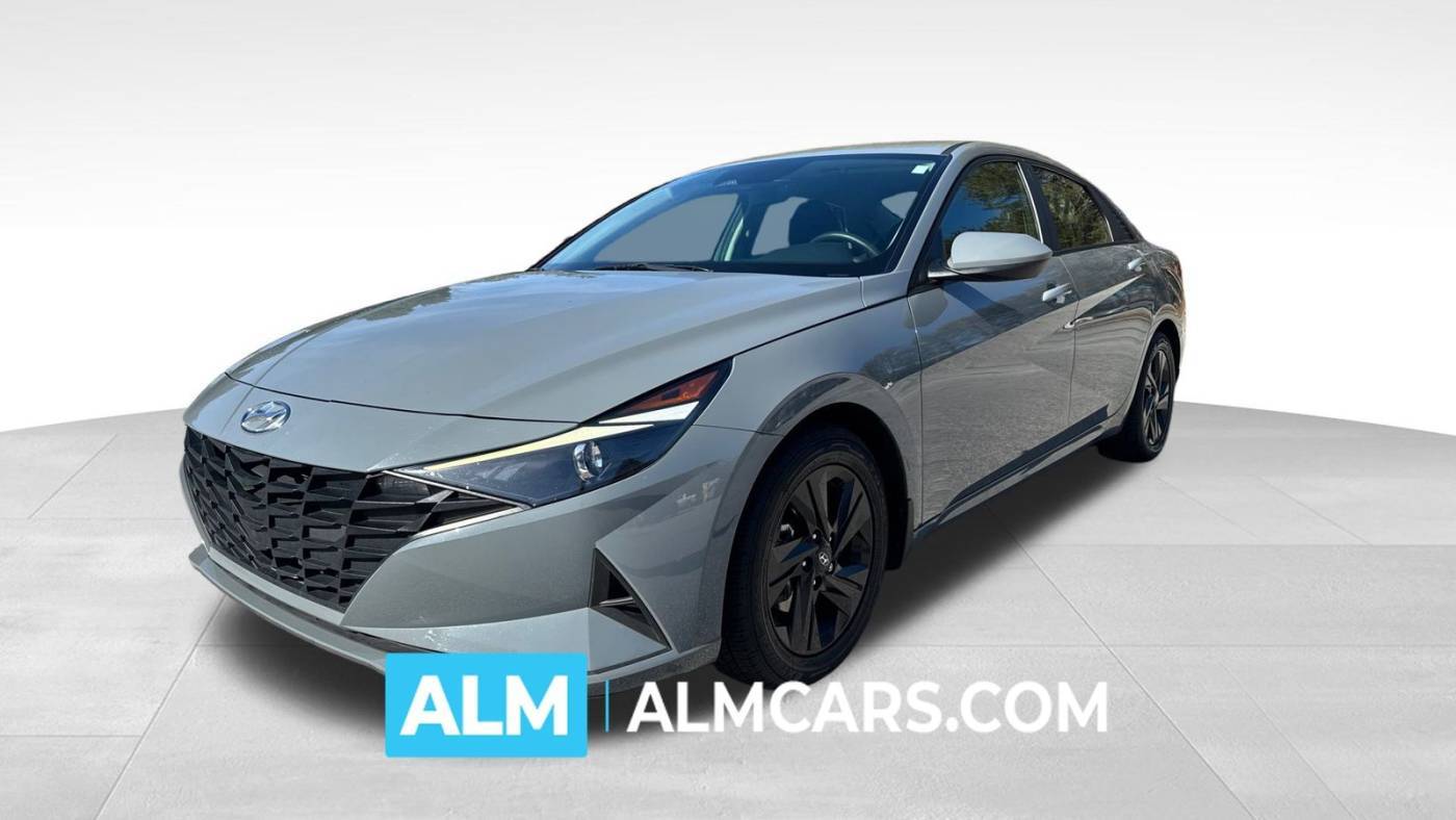 2021 Hyundai Elantra Hybrid Blue — Sedan — 80,020 mi — Lithia Springs, GA