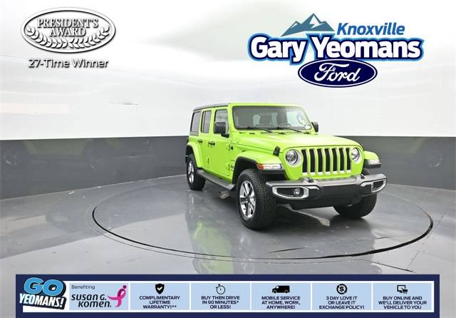 2021 Jeep Wrangler Sahara — SUV — 48,277 mi — Knoxville, TN