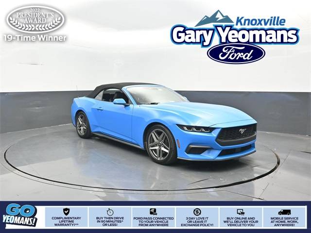 2024 Ford Mustang EcoBoost — Convertible — 10,654 mi — Knoxville, TN