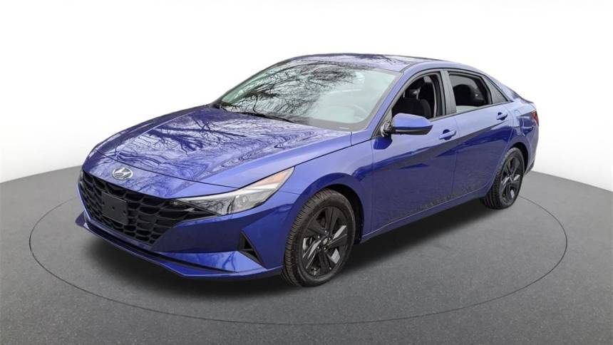 2021 Hyundai Elantra Hybrid Blue — Sedan — 56,253 mi — Hartsdale, NY