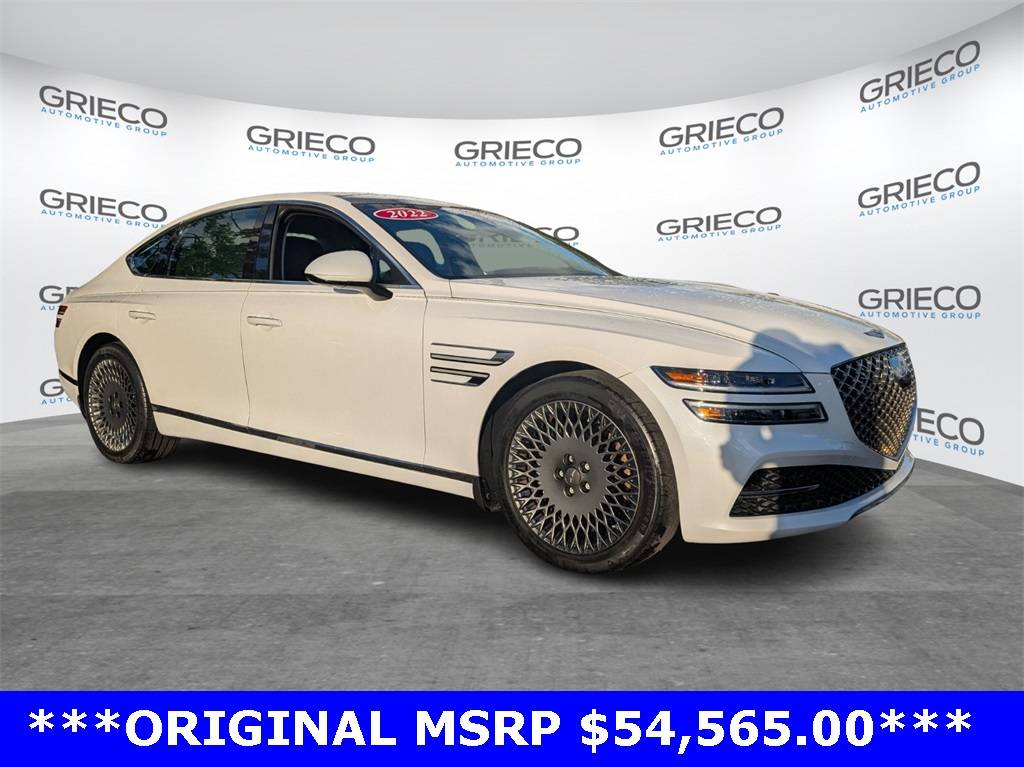 2022 Genesis G80 2.5T — Sedan — 11,969 mi — Delray Beach, FL
