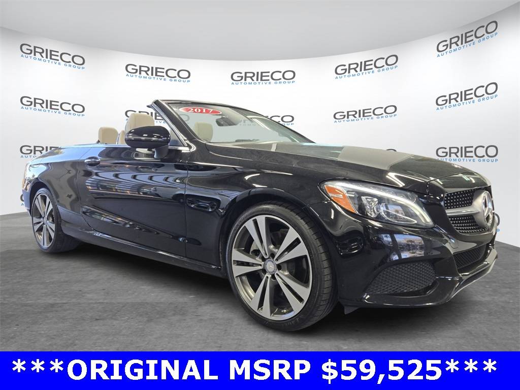 2017 Mercedes-Benz C-Class C 300 — Convertible — 43,306 mi — Delray Beach, FL