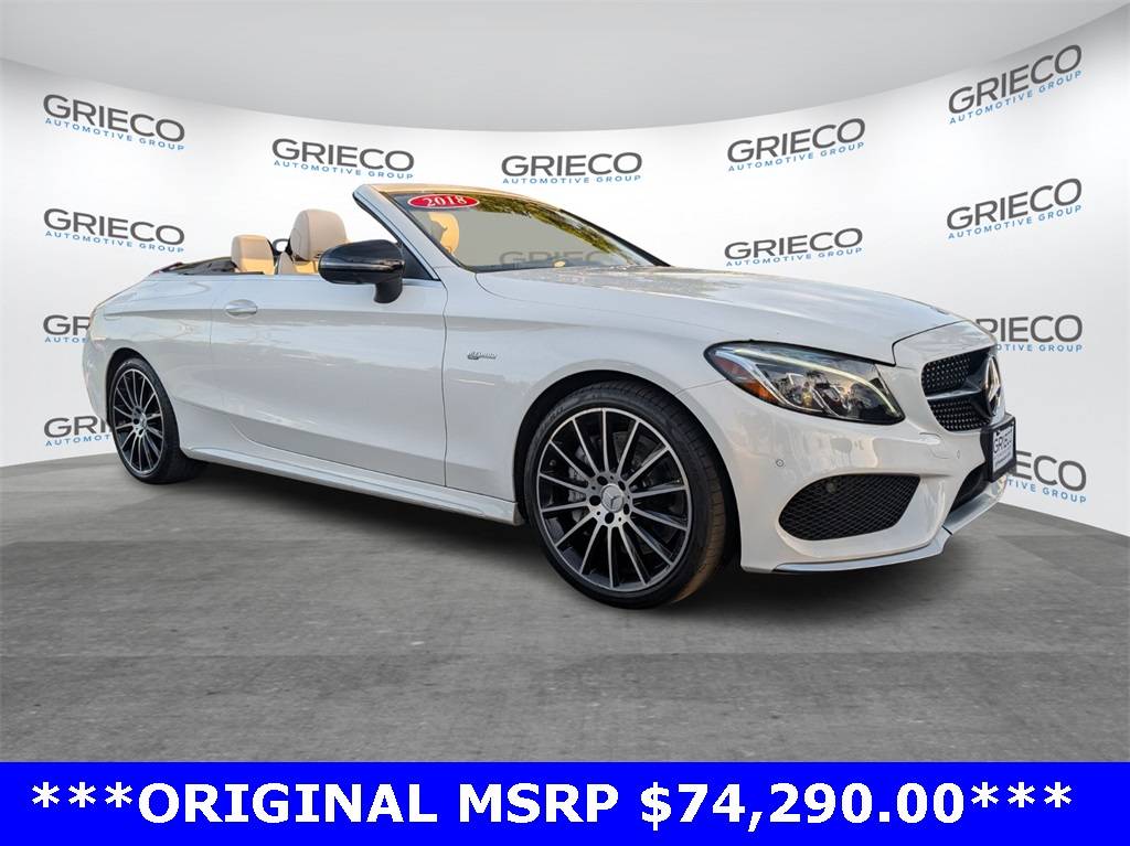 2018 Mercedes-Benz C-Class C 43 AMG — Convertible — 34,097 mi — Delray Beach, FL