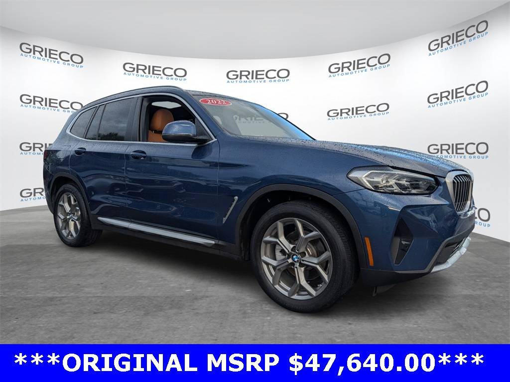 2022 BMW X3 30i — SUV — 27,492 mi — Delray Beach, FL