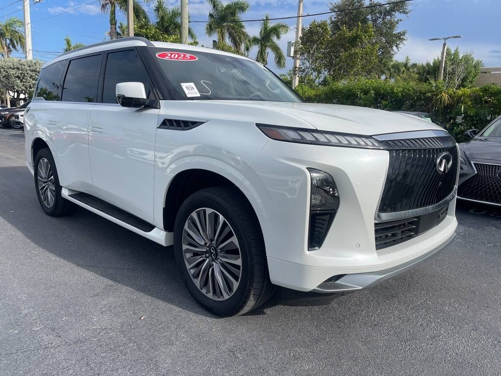 2025 INFINITI QX80 LUXE — SUV — 5,100 mi — Delray Beach, FL
