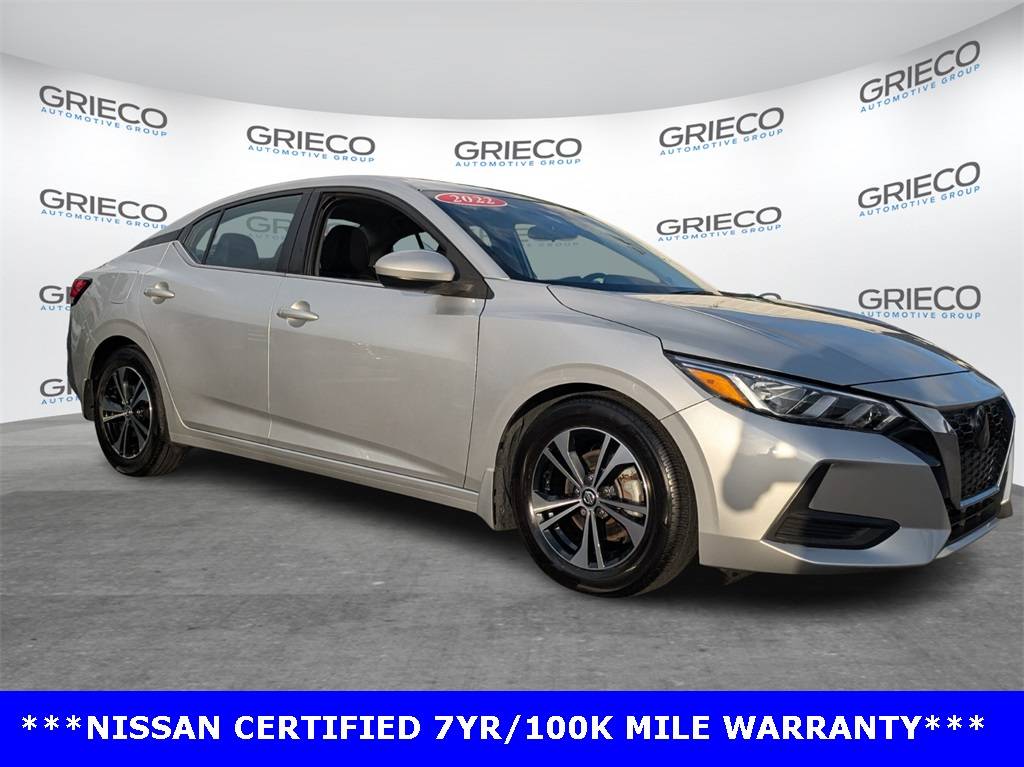 2022 Nissan Sentra SV — Sedan — 49,608 mi — Delray Beach, FL