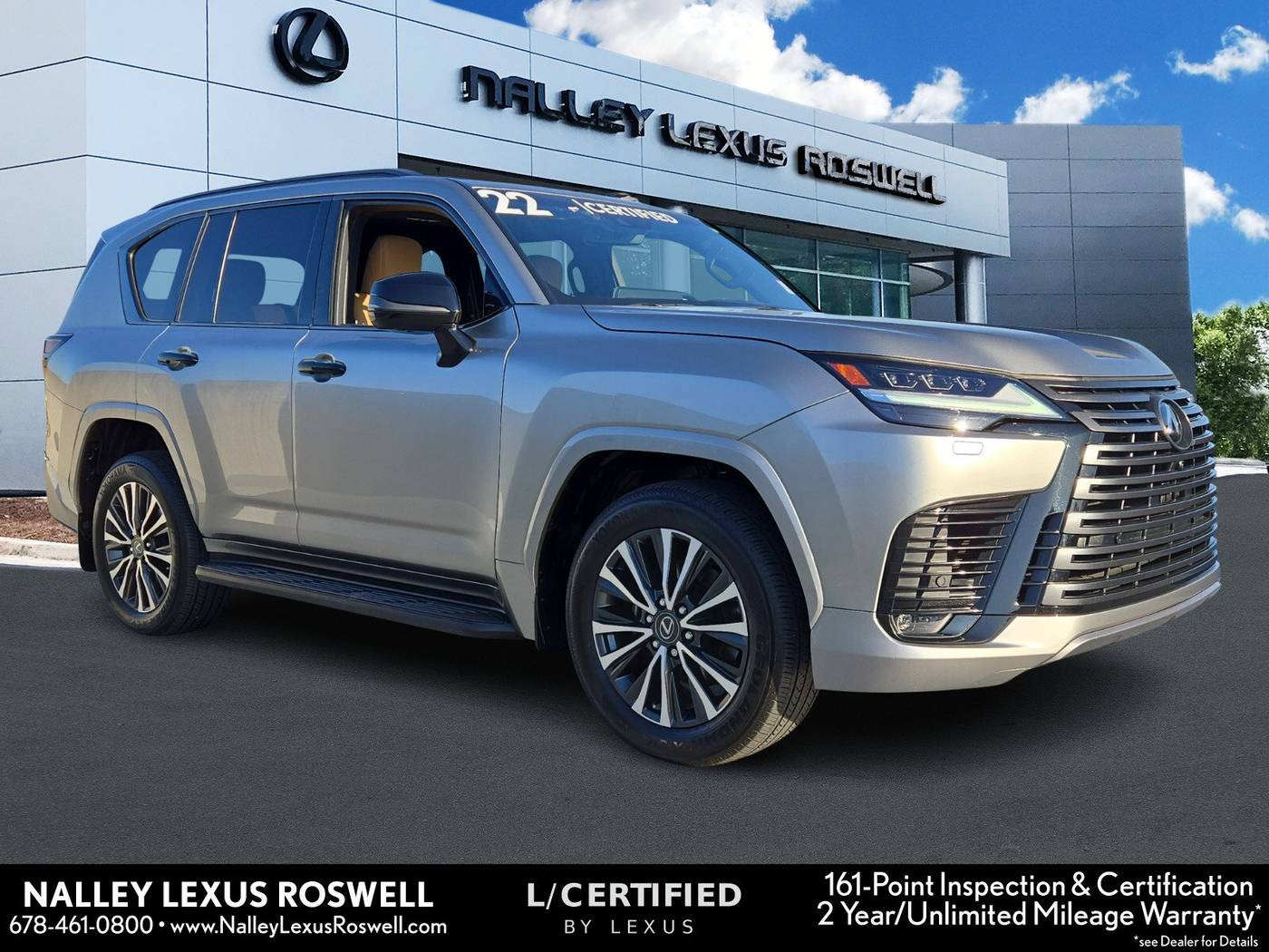 2022 Lexus LX LX 600 Premium — SUV — 27,221 mi — Roswell, GA
