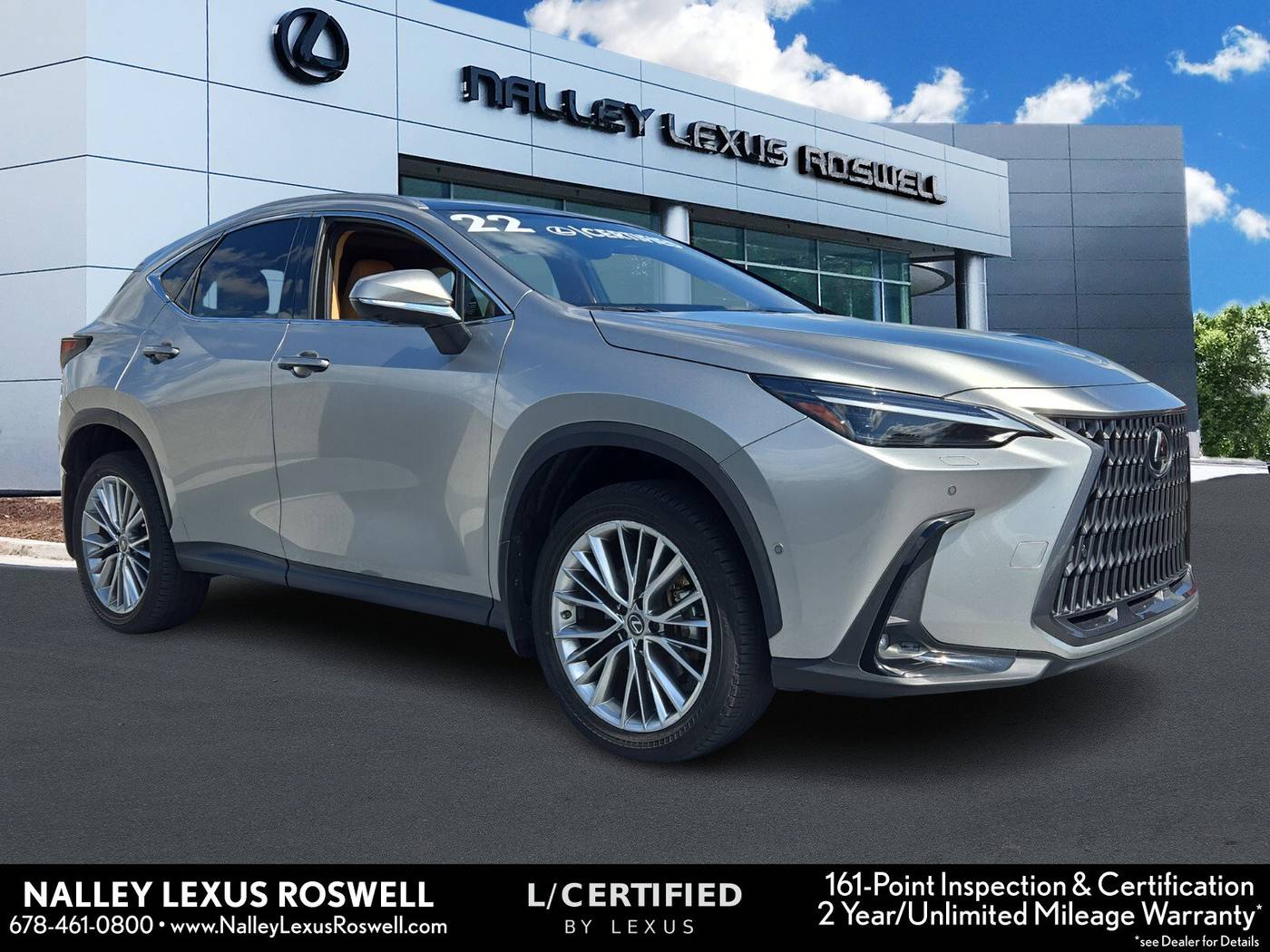 2022 Lexus NX NX 350h Luxury — SUV — 38,304 mi — Roswell, GA