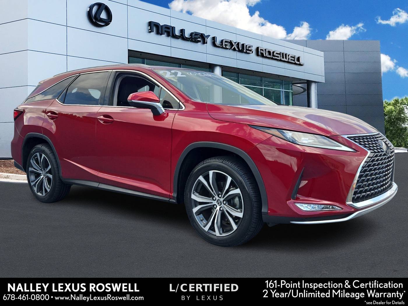 2022 Lexus RX RX 350L — SUV — 25,233 mi — Roswell, GA