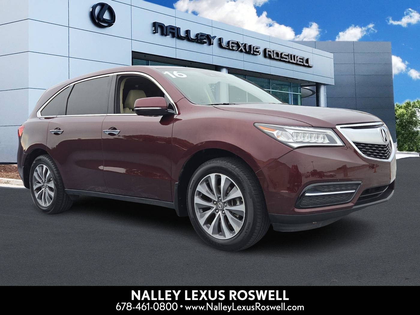 2016 Acura MDX Technology Package — SUV — 90,881 mi — Roswell, GA