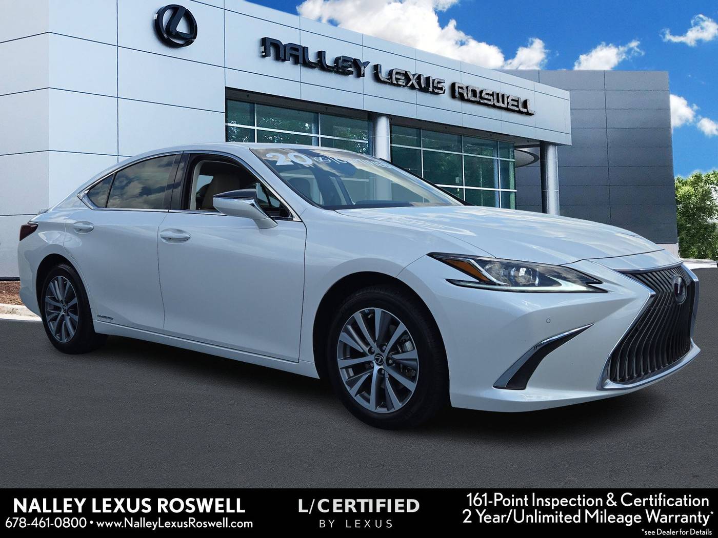 2020 Lexus ES ES 300h — Sedan — 30,556 mi — Roswell, GA