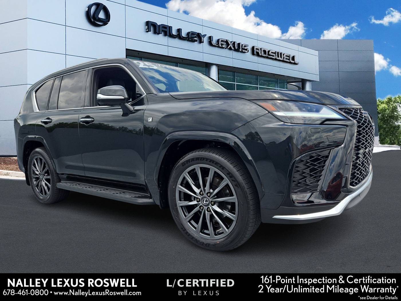 2025 Lexus LX LX 600 F SPORT — SUV — 2,511 mi — Roswell, GA