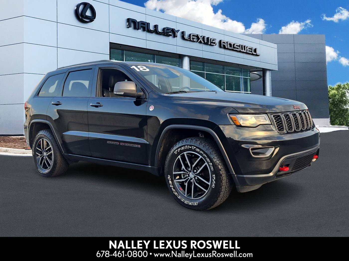 2018 Jeep Grand Cherokee Trailhawk — SUV — 109,546 mi — Roswell, GA