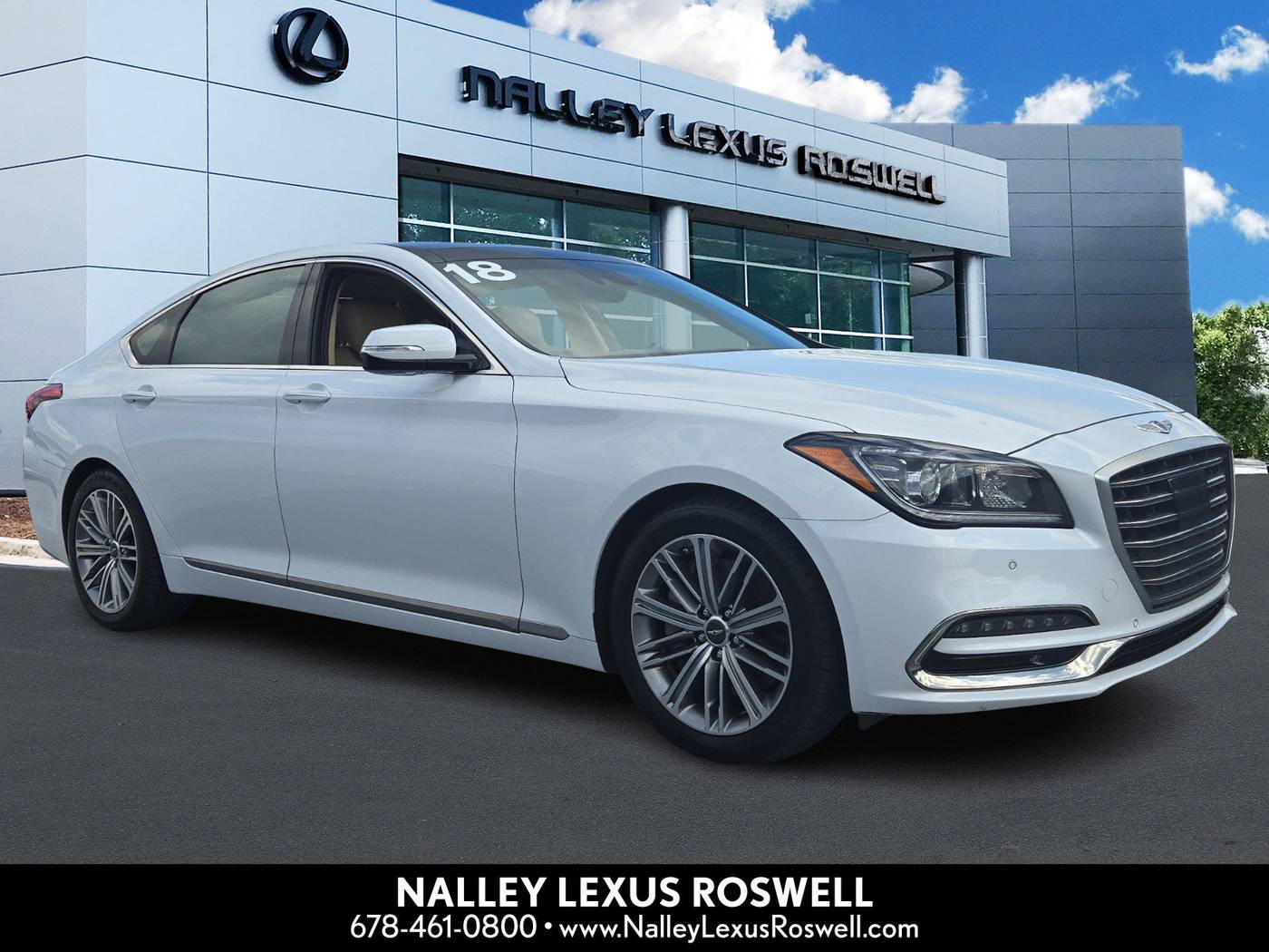 2018 Genesis G80 3.8L — Sedan — 53,050 mi — Roswell, GA